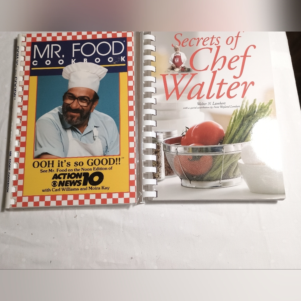 The Mr. Food Cookbook (1986) & Secrets Of Chef Walter 2007